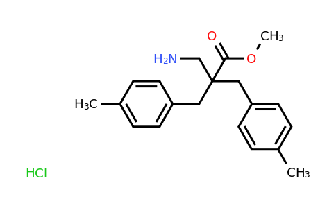 CAS 1255099-51-4 | Methyl 3-amino-2,2-bis(4-methylbenzyl)propanoate hydrochloride