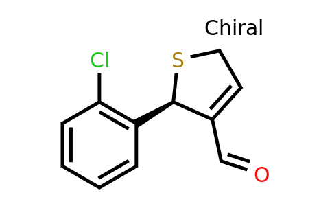 CAS 1255188-94-3 | (S)-2-(2-Chlorophenyl)-2,5-dihydrothiophene-3-carbaldehyde