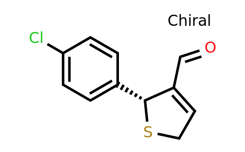 CAS 1255188-99-8 | (R)-2-(4-Chlorophenyl)-2,5-dihydrothiophene-3-carbaldehyde