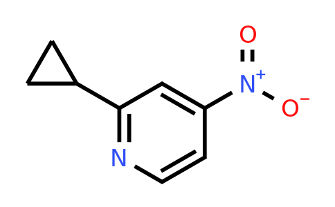 CAS 1255311-63-7 | 2-Cyclopropyl-4-nitropyridine