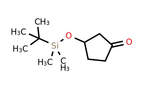 CAS 125549-11-3 | 3-[(tert-butyldimethylsilyl)oxy]cyclopentan-1-one