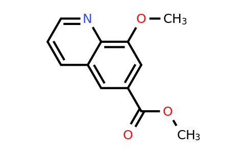 CAS 1255527-16-2 | methyl 8-methoxyquinoline-6-carboxylate