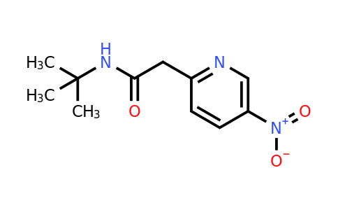 CAS 1255574-51-6 | N-(tert-Butyl)-2-(5-nitropyridin-2-yl)acetamide