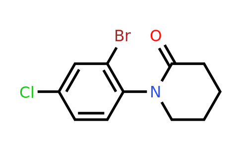 CAS 1255574-59-4 | 1-(2-Bromo-4-chlorophenyl)piperidin-2-one