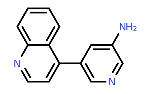 CAS 1255635-97-2 | 5-(Quinolin-4-yl)pyridin-3-amine