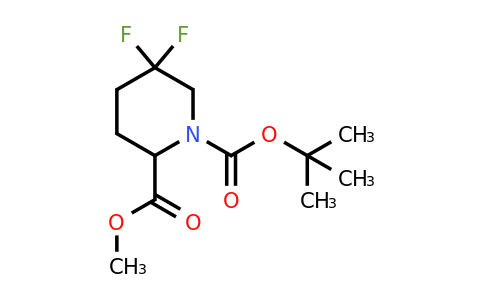 CAS 1255663-86-5 | 1-​tert-​butyl 2-​Methyl 5,​5-​difluoropiperidine-​1,​2-​dicarboxylate