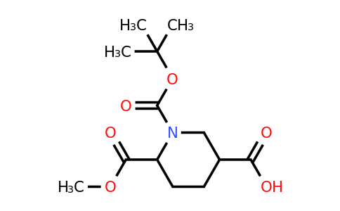 CAS 1255664-88-0 | 1-tert-butoxycarbonyl-6-methoxycarbonyl-piperidine-3-carboxylic acid