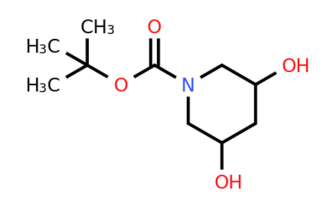 CAS 1255666-22-8 | 3,5-Dihydroxy-piperidine-1-carboxylic acid tert-butyl ester
