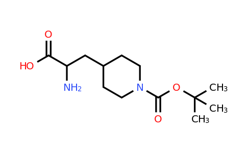 CAS 1255666-24-0 | 2-amino-3-{1-[(tert-butoxy)carbonyl]piperidin-4-yl}propanoic acid