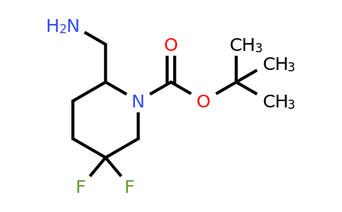 CAS 1255666-42-2 | tert-butyl 2-(aminomethyl)-5,5-difluoropiperidine-1-carboxylate
