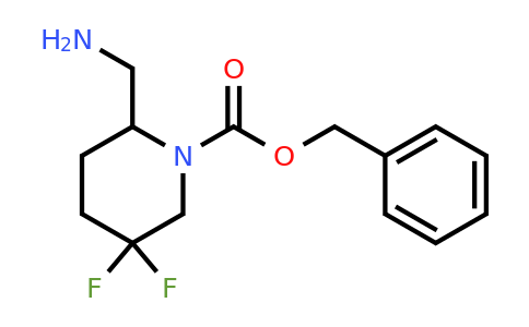 CAS 1255666-54-6 | benzyl 2-(aminomethyl)-5,5-difluoropiperidine-1-carboxylate