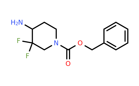 CAS 1255667-38-9 | benzyl 4-amino-3,3-difluoropiperidine-1-carboxylate