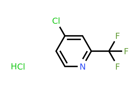 CAS 1255710-75-8 | 4-Chloro-2-(trifluoromethyl)pyridine hydrochloride