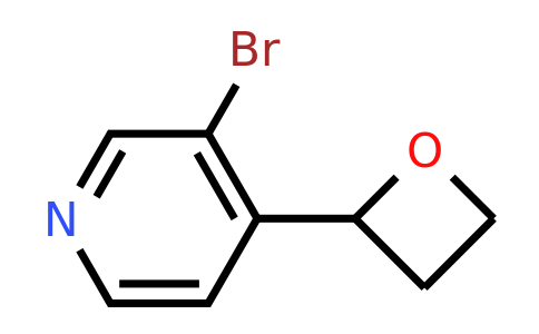 CAS 1255713-79-1 | 3-bromo-4-(oxetan-2-yl)pyridine