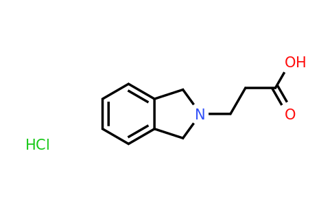 CAS 1255718-22-9 | 3-(Isoindolin-2-yl)propanoic acid hydrochloride