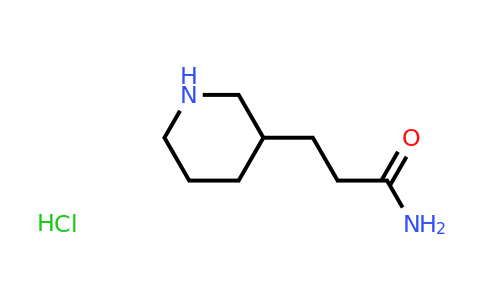 CAS 1255718-27-4 | 3-(Piperidin-3-yl)propanamide hydrochloride