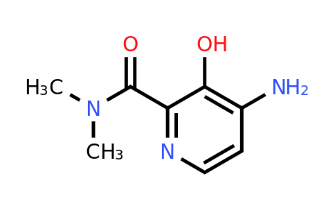 CAS 1255917-92-0 | 4-amino-3-hydroxy-N,N-dimethyl-pyridine-2-carboxamide