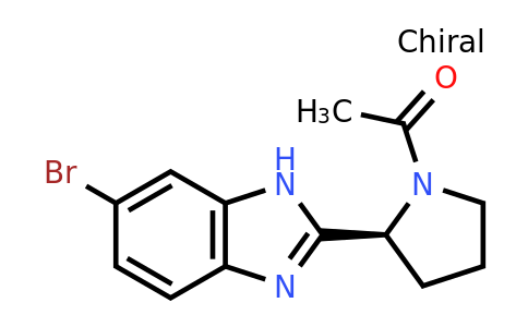 CAS 1255936-18-5 | (S)-1-(2-(6-Bromo-1H-benzo[d]imidazol-2-yl)pyrrolidin-1-yl)ethanone