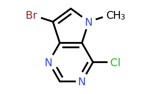 CAS 1255939-58-2 | 7-bromo-4-chloro-5-methyl-5H-pyrrolo[3,2-d]pyrimidine
