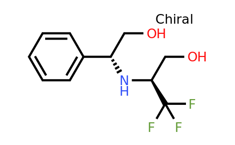 CAS 1255946-08-7 | (2S)-3,3,3-Trifluoro-2-[[(1R)-2-hydroxy-1-phenylethyl]amino]propan-1-ol
