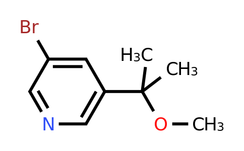 CAS 1255957-58-4 | 3-bromo-5-(2-methoxypropan-2-yl)pyridine