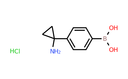 CAS 1256345-72-8 | (4-(1-Aminocyclopropyl)phenyl)boronic acid hydrochloride