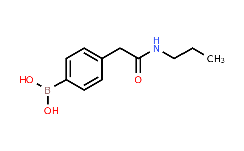 CAS 1256345-81-9 | (4-(2-Oxo-2-(propylamino)ethyl)phenyl)boronic acid
