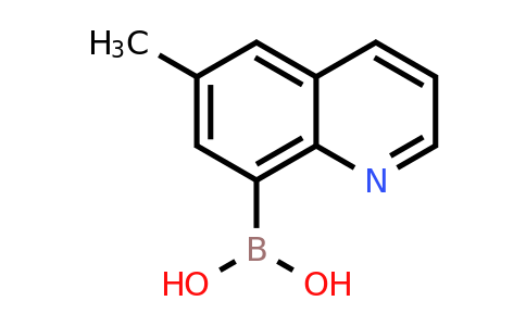 CAS 1256355-09-5 | (6-Methylquinolin-8-yl)boronic acid