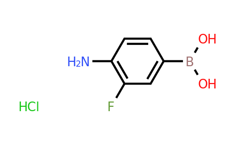 CAS 1256355-32-4 | (4-amino-3-fluorophenyl)boronic acid hydrochloride