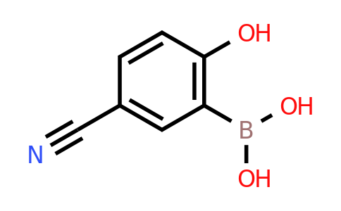 CAS 1256355-57-3 | 5-Cyano-2-hydroxyphenylboronic acid
