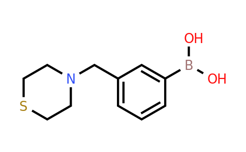 CAS 1256358-59-4 | (3-(Thiomorpholinomethyl)phenyl)boronic acid