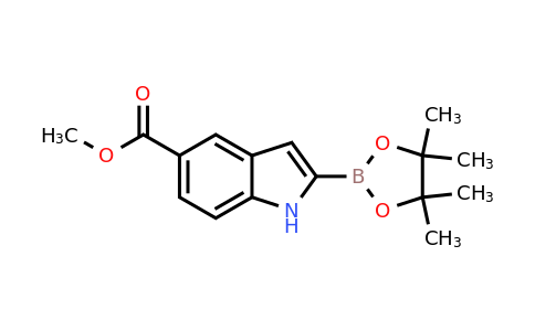CAS 1256358-96-9 | 5-Methoxycarbonyl-1H-indole-2-boronic acid pinacol ester