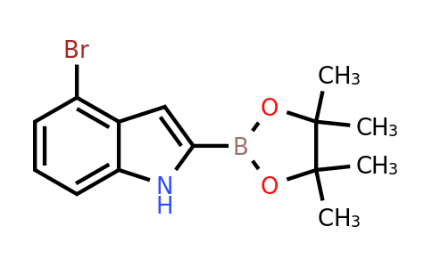 CAS 1256358-97-0 | 4-Bromo-1H-indole-2-boronic acid pinacol ester