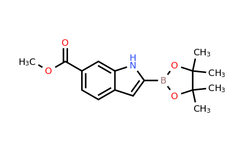 CAS 1256359-21-3 | 6-Methoxycarbonyl-1H-indole-2-boronic acid pinacol ester