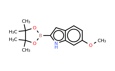 CAS 1256359-95-1 | 6-Methoxyindole-2-boronic acid, pinacol ester