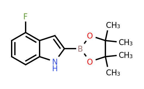 CAS 1256359-96-2 | 4-Fluoroindole-2-boronic acid pinacol ester