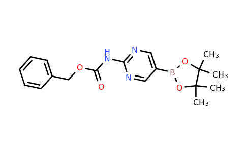 CAS 1256359-98-4 | Benzyl (5-(4,4,5,5-tetramethyl-1,3,2-dioxaborolan-2-yl)pyrimidin-2-yl)carbamate