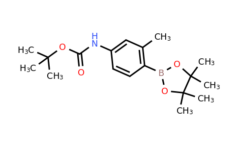 CAS 1256360-04-9 | 4-Bocamino-2-methyl-phenylboronic acid pinacol ester