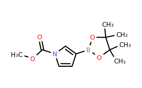 CAS 1256360-05-0 | Methyl 3-(4,4,5,5-tetramethyl-1,3,2-dioxaborolan-2-yl)-1H-pyrrole-1-carboxylate