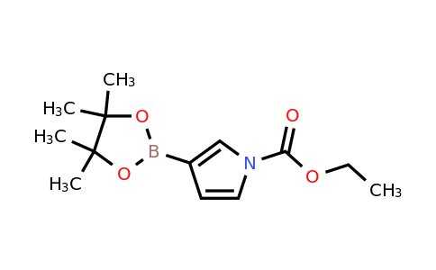 CAS 1256360-06-1 | Ethyl 3-(4,4,5,5-tetramethyl-1,3,2-dioxaborolan-2-yl)-1H-pyrrole-1-carboxylate