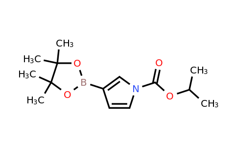 CAS 1256360-07-2 | Isopropyl 3-(4,4,5,5-tetramethyl-1,3,2-dioxaborolan-2-yl)-1H-pyrrole-1-carboxylate