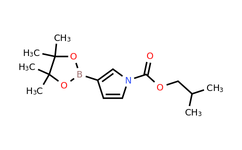 CAS 1256360-08-3 | Isobutyl 3-(4,4,5,5-tetramethyl-1,3,2-dioxaborolan-2-yl)-1H-pyrrole-1-carboxylate