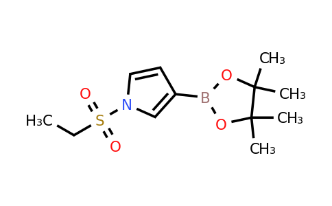 CAS 1256360-10-7 | 1-(Ethylsulfonyl)-3-(4,4,5,5-tetramethyl-1,3,2-dioxaborolan-2-yl)-1H-pyrrole