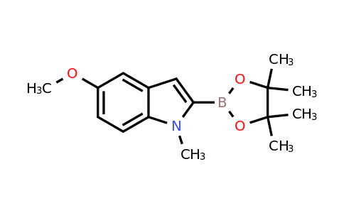 CAS 1256360-41-4 | 5-Methoxy-1-methyl-2-(4,4,5,5-tetramethyl-1,3,2-dioxaborolan-2-YL)-1H-indole