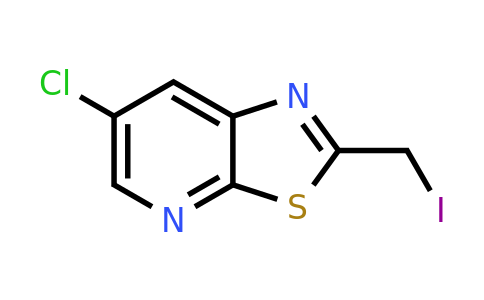 CAS 1256478-42-8 | 6-chloro-2-(iodomethyl)thiazolo[5,4-b]pyridine