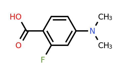 CAS 1256502-68-7 | 4-(dimethylamino)-2-fluorobenzoic acid