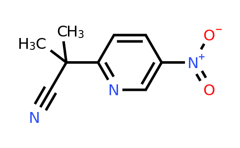 CAS 1256633-31-4 | 2-Methyl-2-(5-nitro-pyridin-2-yl)-propionitrile