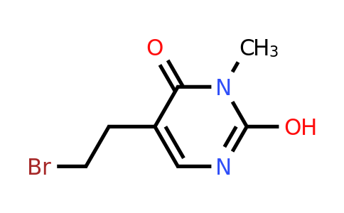 CAS 1256643-05-6 | 5-(2-Bromoethyl)-2-hydroxy-3-methylpyrimidin-4(3H)-one