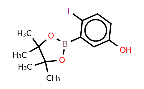 CAS 1256781-71-1 | 4-Iodo-3-(4,4,5,5-tetramethyl-1,3,2-dioxaborolan-2-YL)pheno