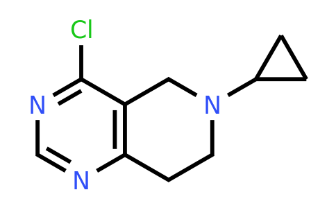 CAS 1256784-28-7 | 4-chloro-6-cyclopropyl-5,6,7,8-tetrahydropyrido[4,3-d]pyrimidine